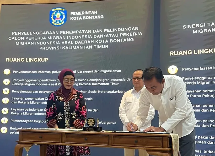 Tak Perlu Takut Jadi TKI, Pemkot Bontang dan KP2MI Teken Kesepakatan Perlindungan Menyeluruh dari Hulu ke Hilir