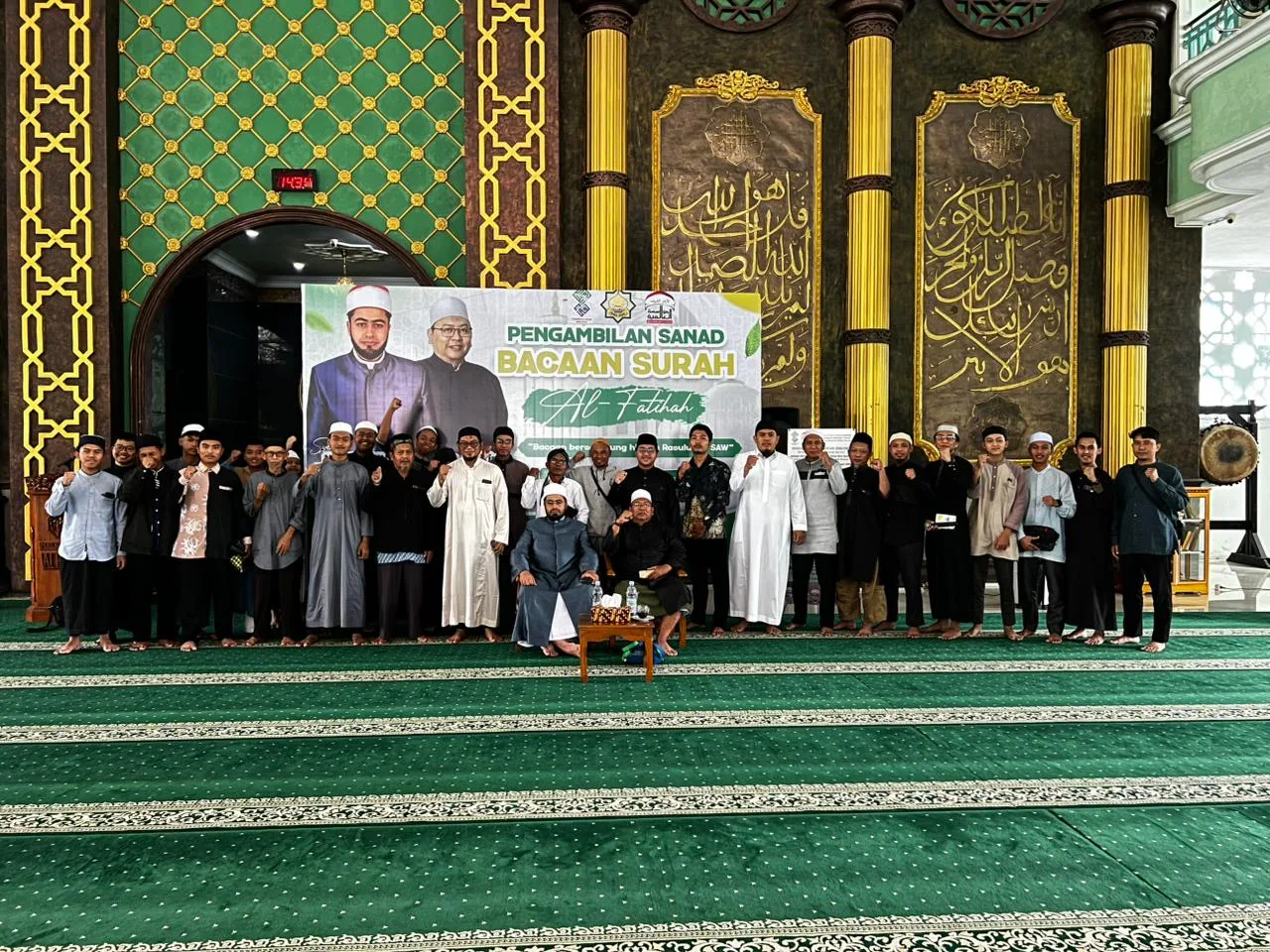 Langsung dari Ulama Al-Azhar Mesir, Puluhan Imam dan Guru Mengaji Bontang Ambil Sanad Al-Fatihah