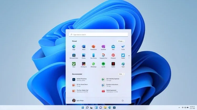 Microsoft Uji Coba Desain Baru Start Menu Windows 11 dengan Tampilan Grid