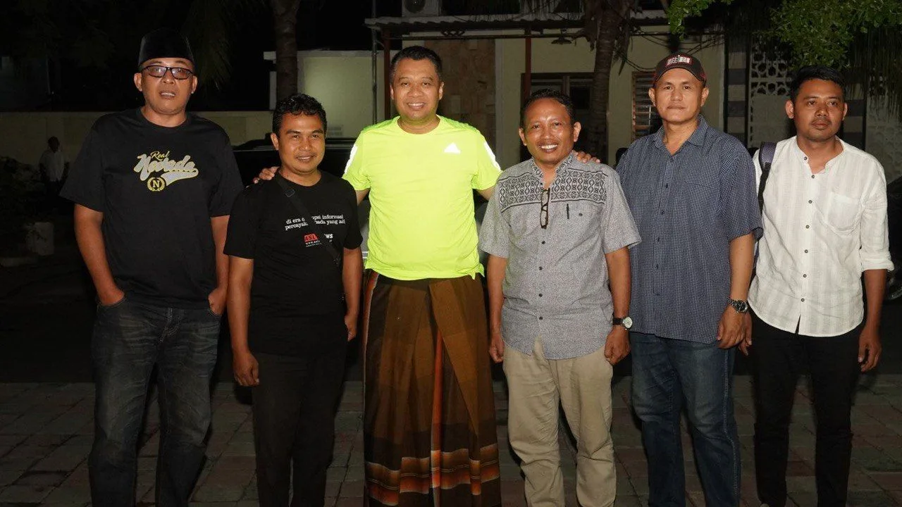Terima Rombongan Jejaring Promedia NTB, Zulkieflimansyah Ungkap Alasan Ikut Pilgub NTB 2024