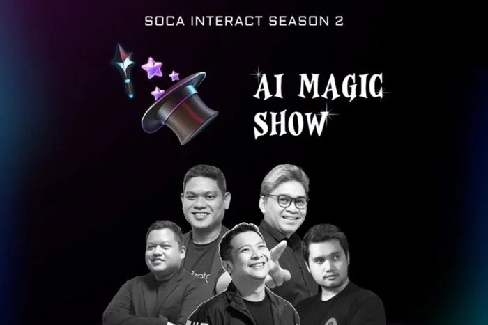 Targetkan 2.000 Peserta Baru, Soca Interact Season 2 Kini Siap Tampilkan Speaker Hebat di Panggung AI Magic Show!