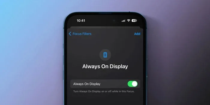 Cara Mengatur Always on Display iPhone Secara Otomatis dengan Filter Fokus