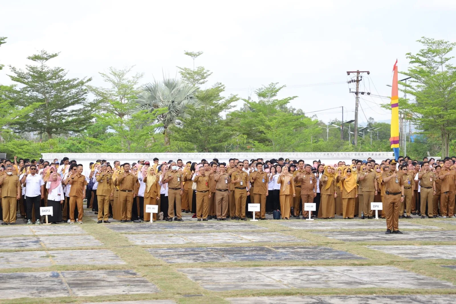 Usai Libur Lebaran Idulfitri 1445 H, Pemkot Bontang Gelar Apel Gabungan, Wali Kota: Perkuat Silaturahmi dan Kolaborasi ASN