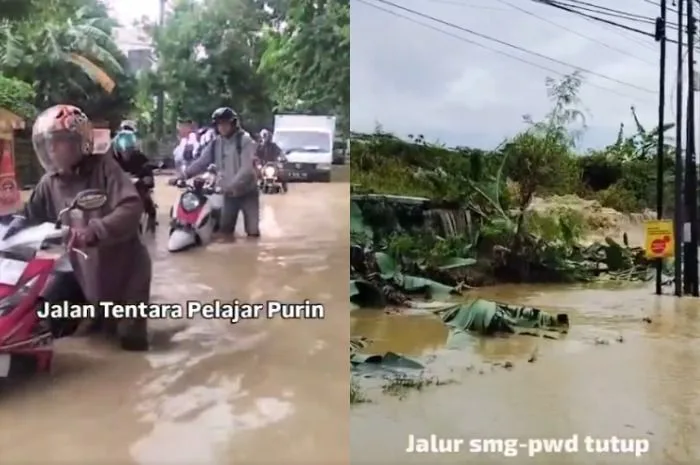 Banjir Bandang Melanda Jateng: Puluhan Warga Mengungsi di Grobogan, Jalur KA Semarang Terganggu, dan 23 Desa di Kendal Terendam