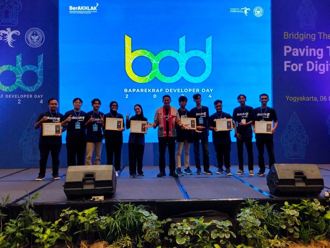 Baparekraf Developer Day (BDD) 2024 Yogyakarta: Dorong Ekosistem Digital Inklusif dan Kompetitif