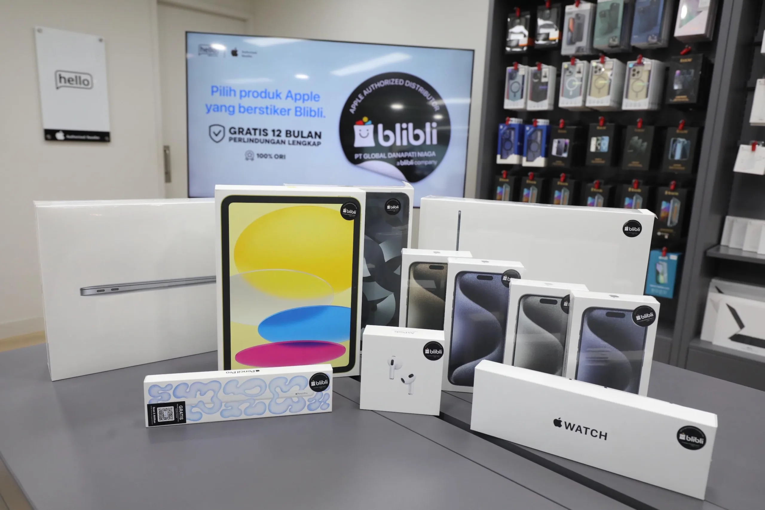 Beli Produk Apple Berstiker Blibli, Gratis 12 Bulan Perlindungan Lengkap