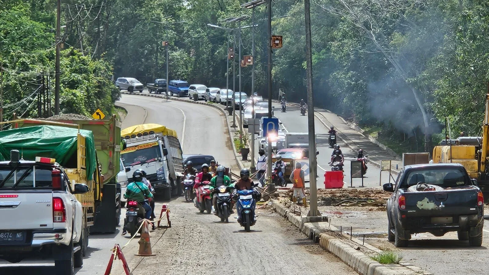 Proyek Box Culvert di Jalan Cipto Mangunkusumo Bontang Alami Keterlambatan, Kontraktor Dapat Teguran Keras