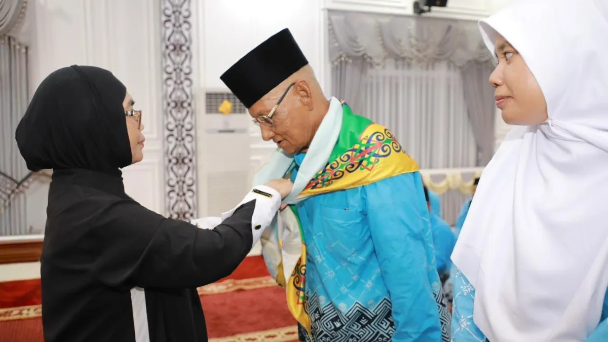 Wali Kota Bontang Lepas 112 Calon Jemaah Haji 2026, Masa Tunggu Dipangkas Jadi 29 Tahun