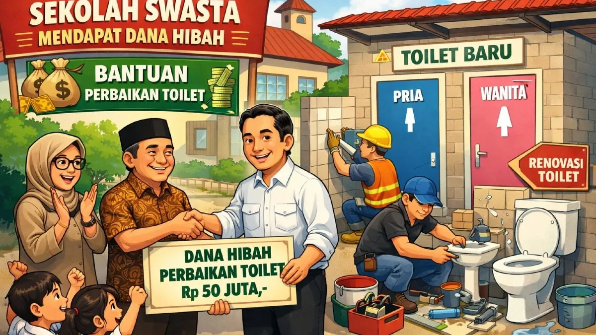Hibah Rp400 Juta dari Disdikbud Bontang Dorong Peningkatan Fasilitas Sekolah Swasta