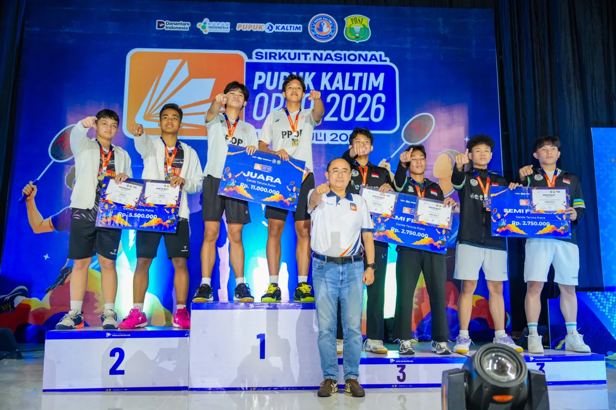 Cetak Atlet Masa Depan, Pupuk Kaltim Gelar Sirnas C Open 2026