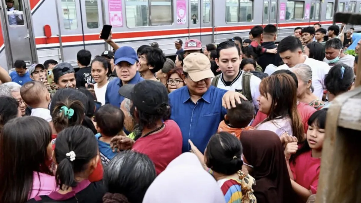 Presiden Prabowo Janjikan Rusun Buat Warga Senen, Tangis Haru Pecah