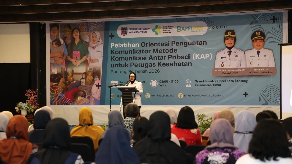 Tekan Kasus Stunting, 71 Nakes di Bontang Dilatih Metode Komunikasi Antarpribadi