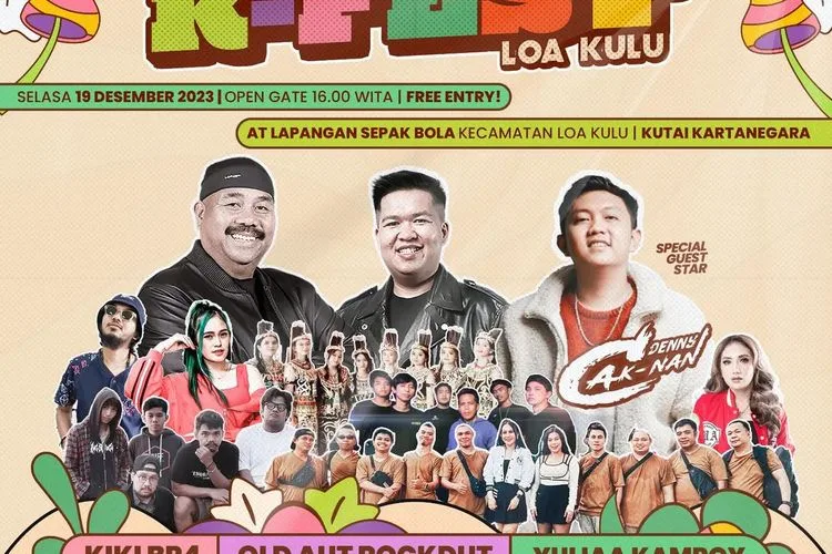 Hari Ini, Denny Caknan akan Hadir di K-Fest 2023