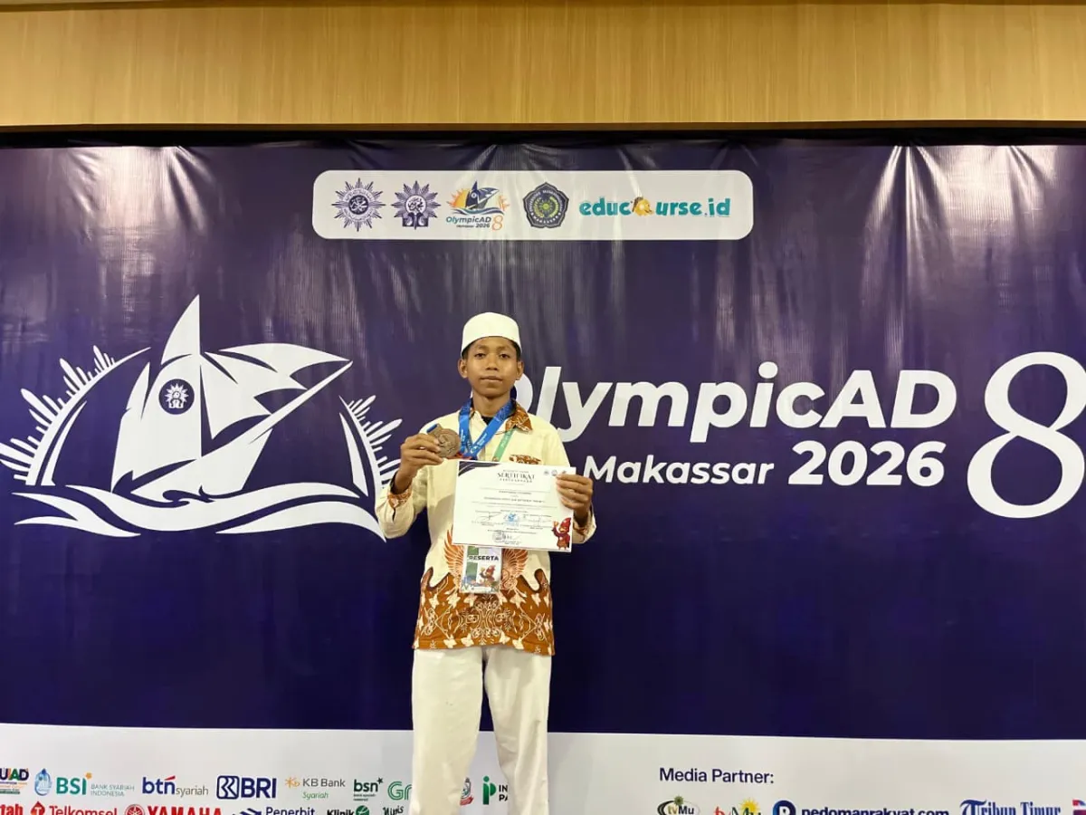 Perjuangan Terbayar Lunas! Dua Pelajar Bontang Sabet Medali Perunggu di OlympicAD VIII Makassar