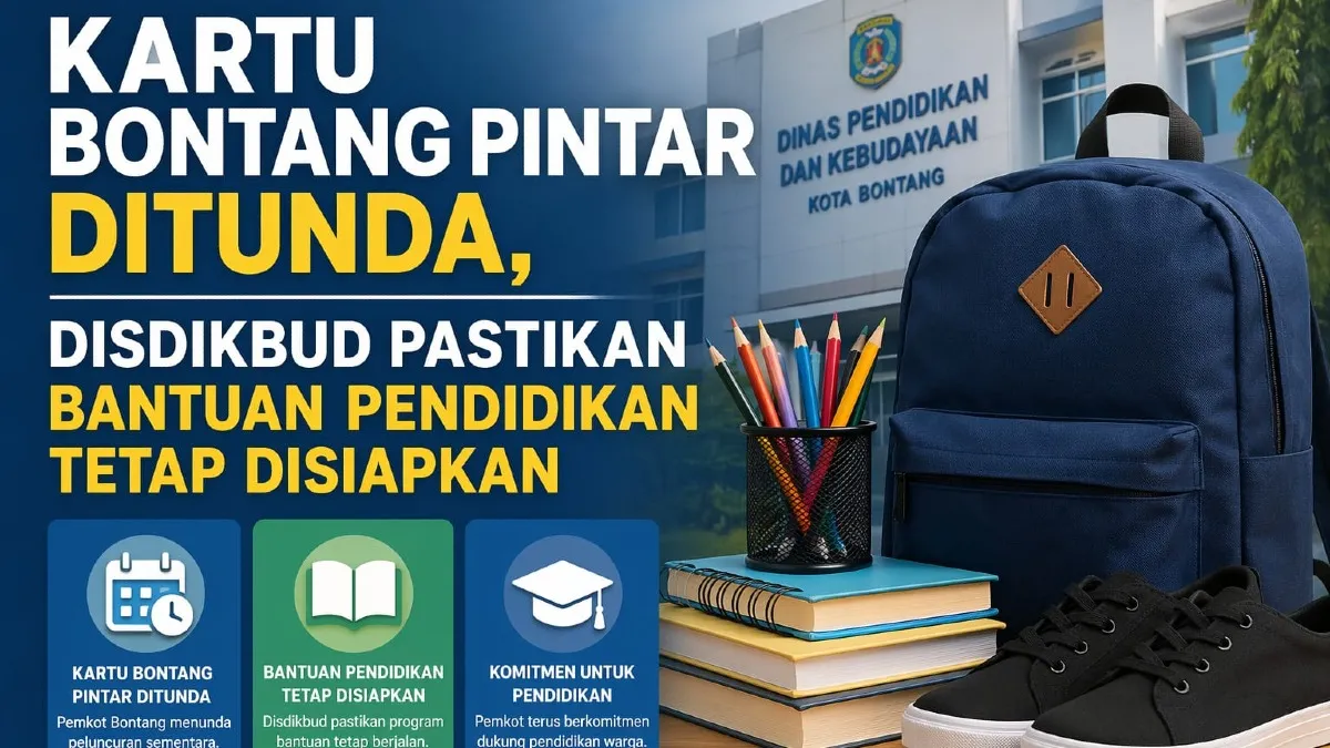 Kartu Bontang Pintar Ditunda, Disdikbud Pastikan Bantuan Pendidikan Tetap Disiapkan
