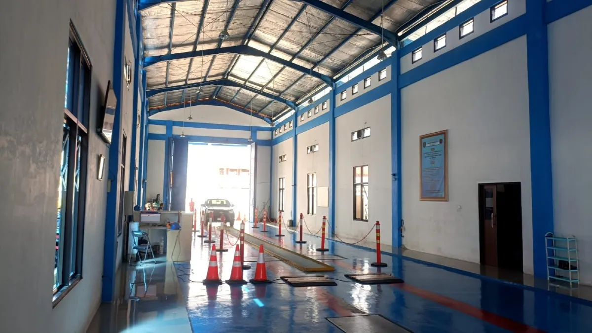 Layanan uji Kir Dishub Bontang.