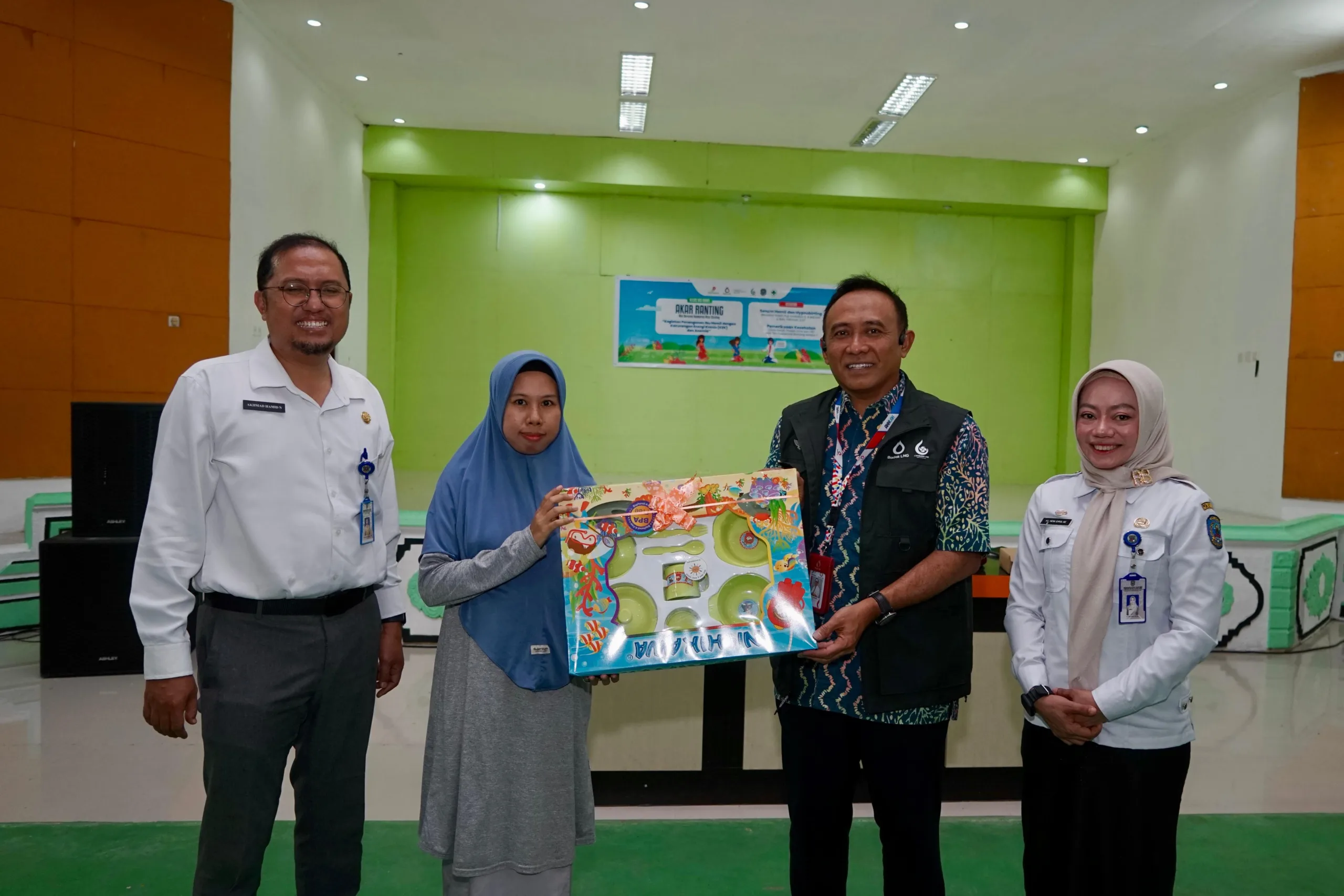 Akar Ranting Badak LNG Dukung Pembangunan Berkelanjutan dengan Cegah Stunting