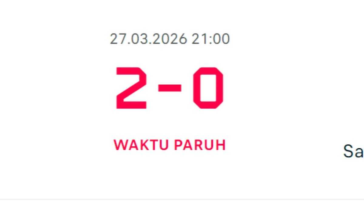 FIFA Series 2026: Timnas Indonesia Ungguli Saint Kitts dan Nevis 2-0 di Babak Pertama