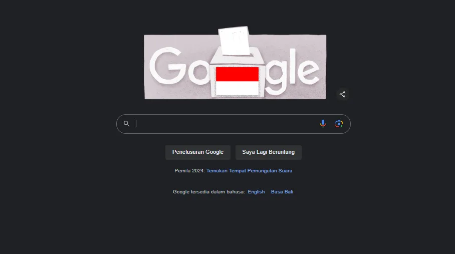 Google Doodle Rayakan Pemilu 2024 di Indonesia