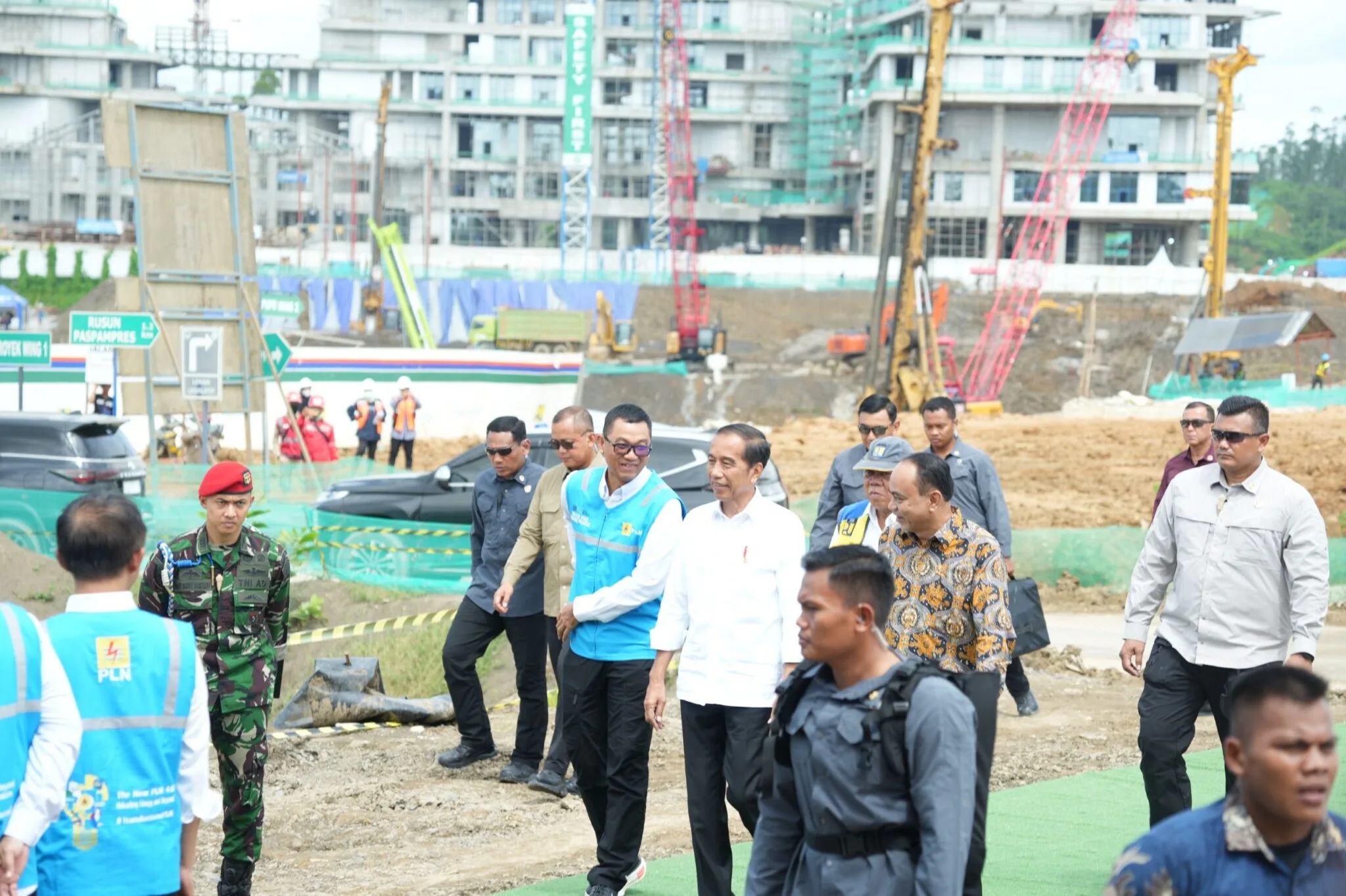 Otorita IKN Hentikan Sementara Konstruksi di Nusantara Jelang Upacara HUT RI ke-79