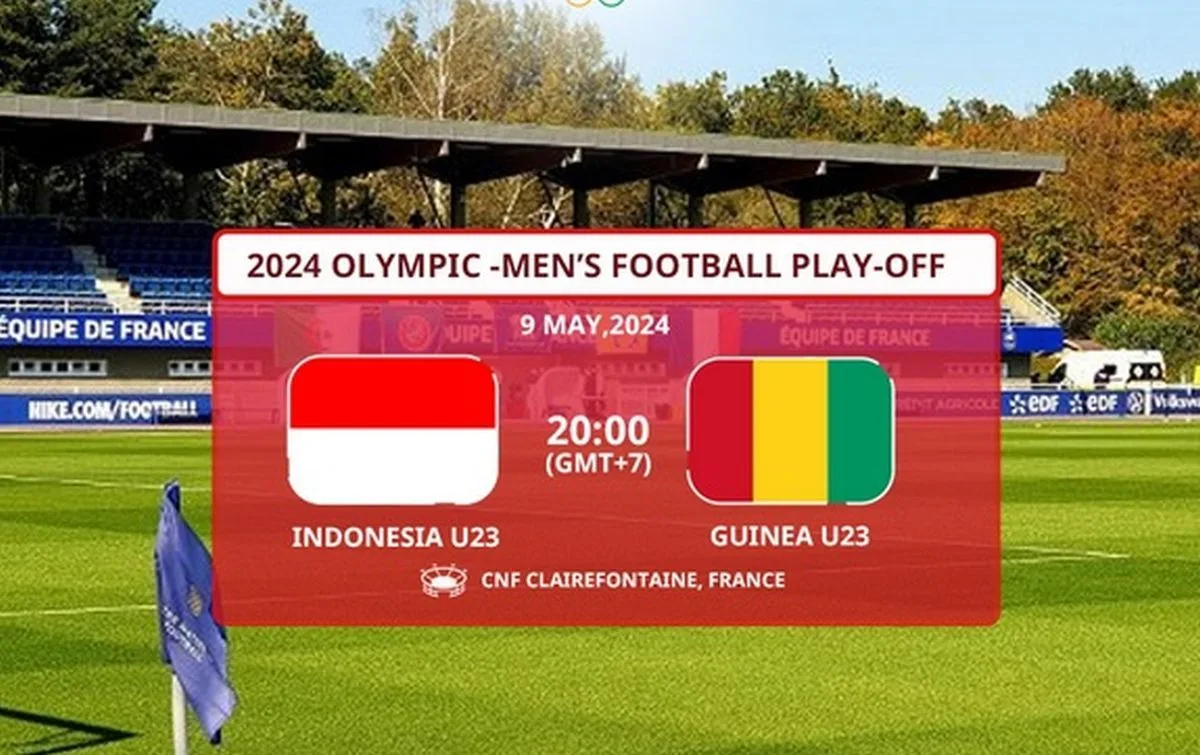 Indonesia U-23 Tertinggal 0-1 dari Guinea di Babak Pertama Playoff Olimpiade Paris 2024