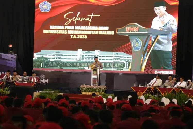 Kapolri Tutup Rangkaian Pesmaba UMM 2023