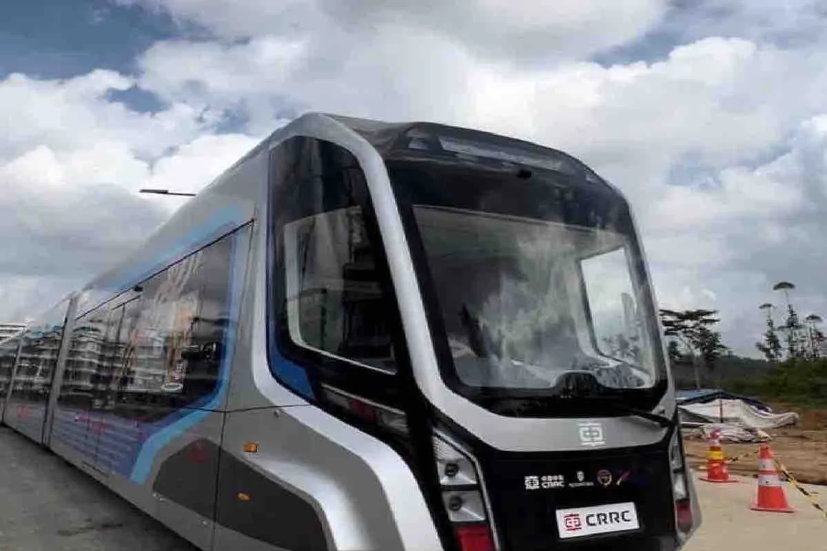 Hitung Mundur ke Uji Coba Kereta Otonom di IKN, Mengaspal Mulai 10 Agustus 2024
