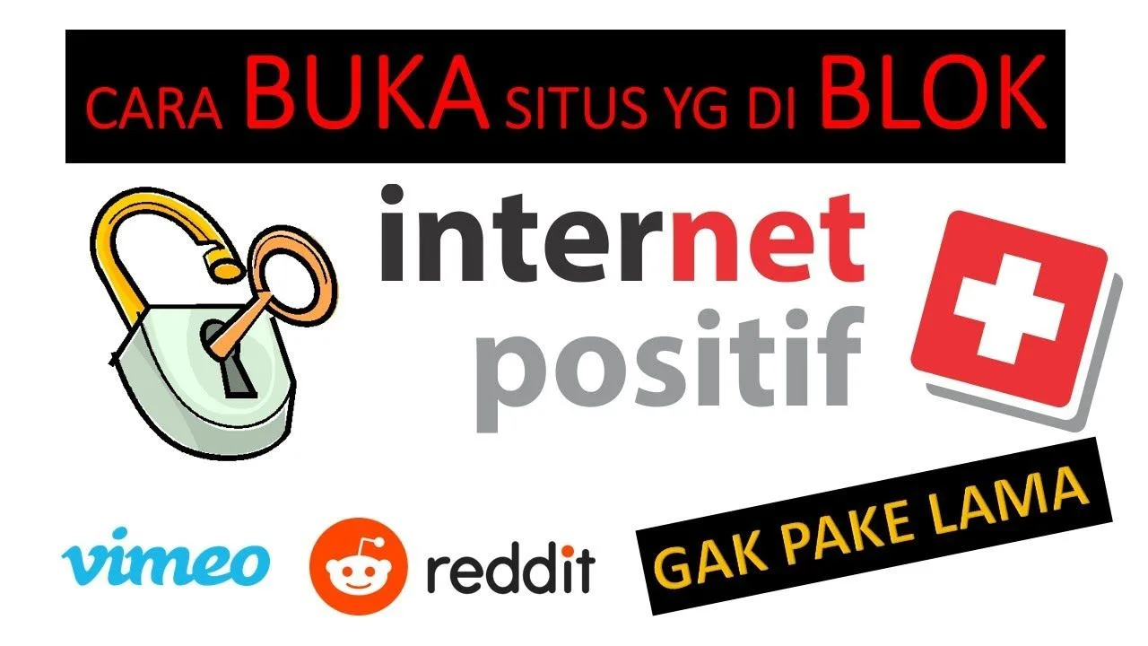 Cara Jitu Membuka Situs Diblokir di Laptop (Internet Positif)
