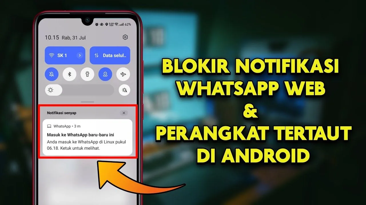 Cara Mudah Matikan Notifikasi WhatsApp Web di Semua Perangkat