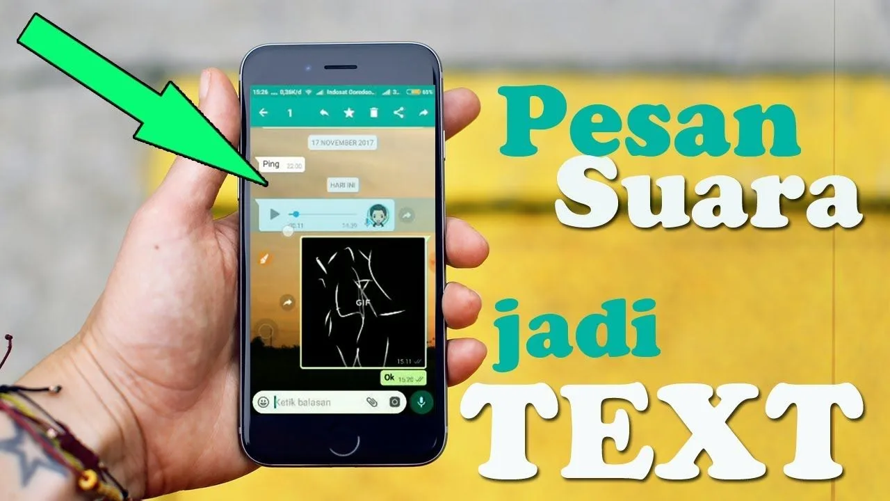 Tutorial Cara Merubah Pesan Suara Menjadi Teks di WhatsApp