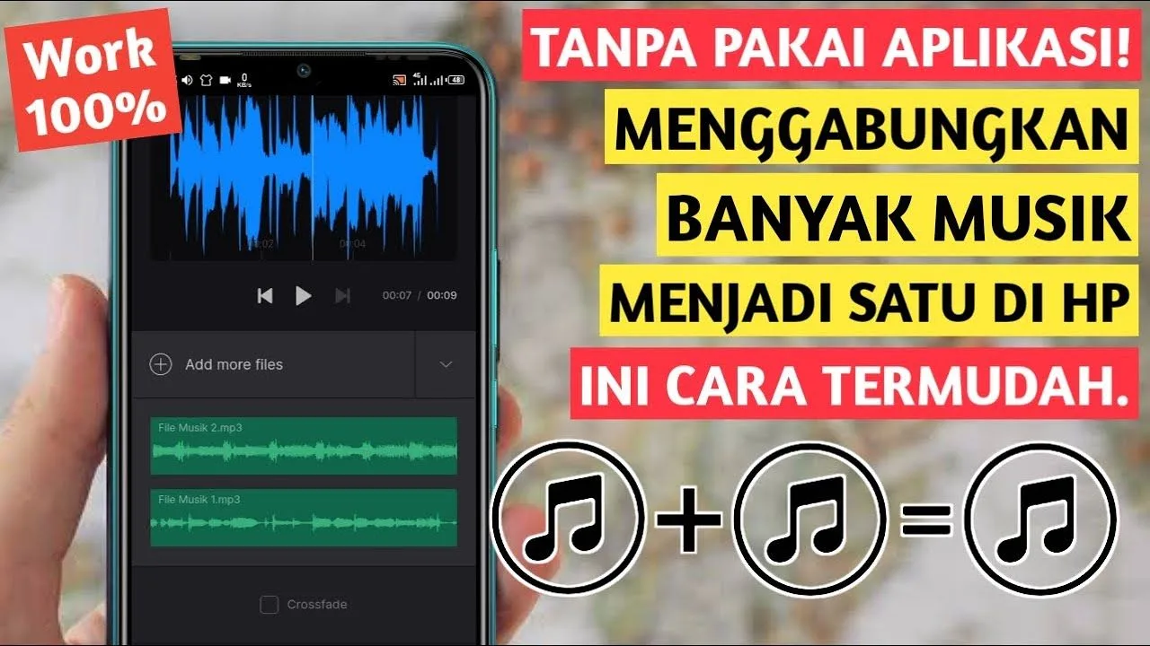 Cara Menggabungkan Musik Menjadi Satu Tanpa Aplikasi