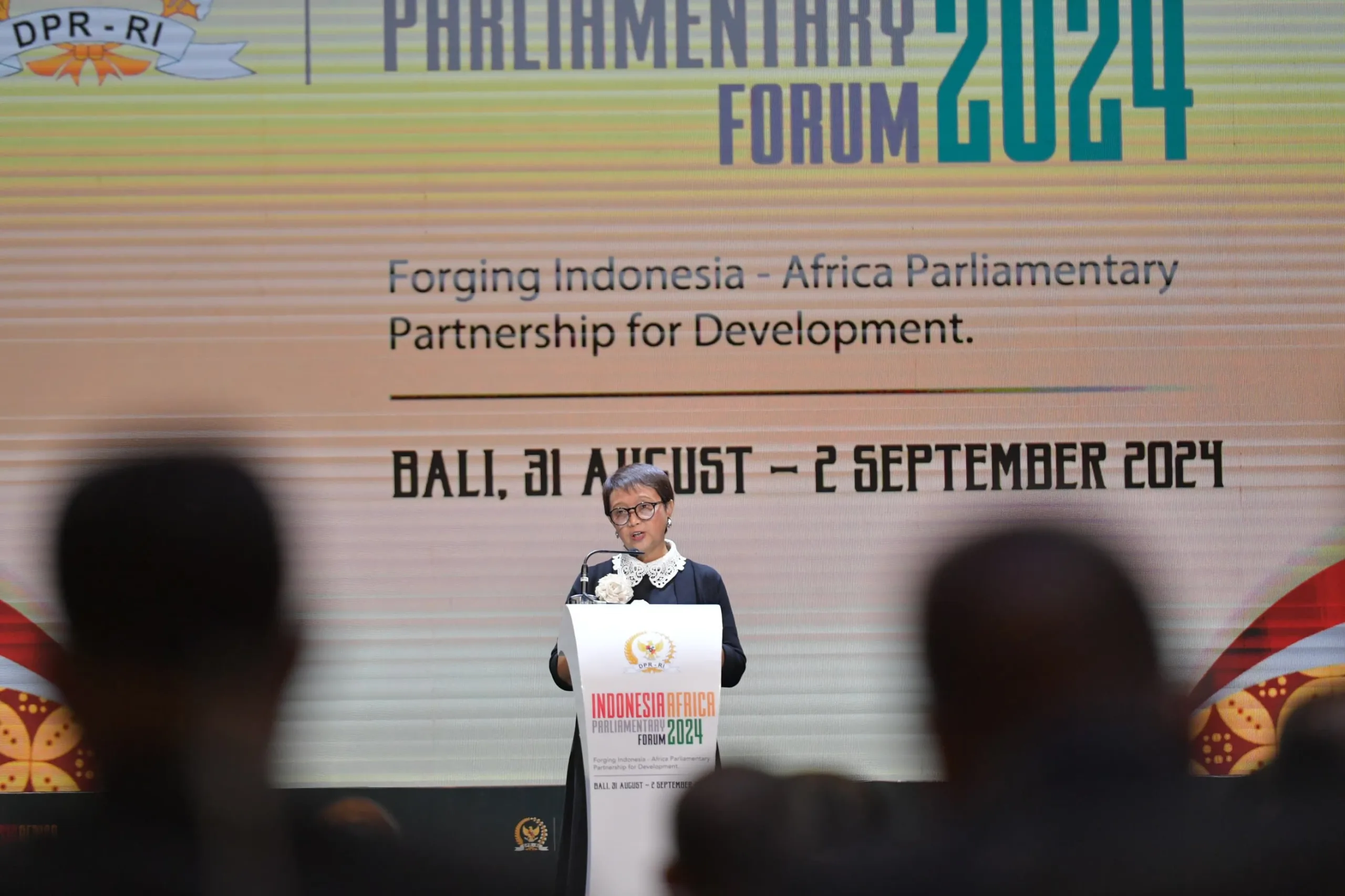 Menlu RI Serukan Penghentian Genosida di Gaza pada Pembukaan IAPF