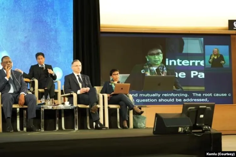 Menlu Retno Sindir Negara yang Terapkan Standar Ganda dalam Perang Israel-Palestina