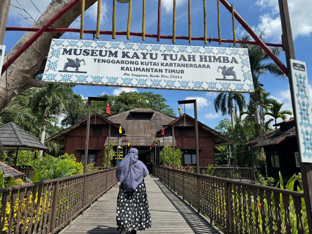 Menengok Buaya Pemakan Manusia di Museum Kayu Tuah Himba Tenggarong