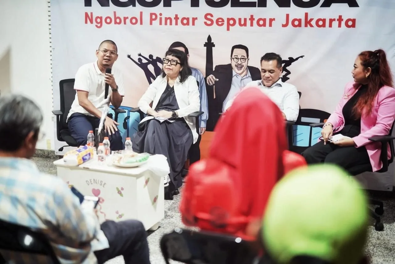GERAK Gelar Ngopi Senja: Bedah Kontribusi APBD Jakarta untuk Ekonomi Rakyat