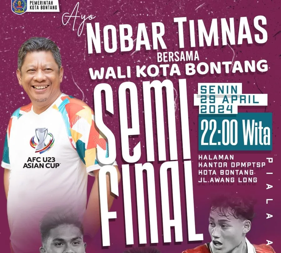 Titik Lokasi Nobar Indonesia vs Uzbekistan di Bontang, Peluang Timnas Menuju Final Piala Asia U-23