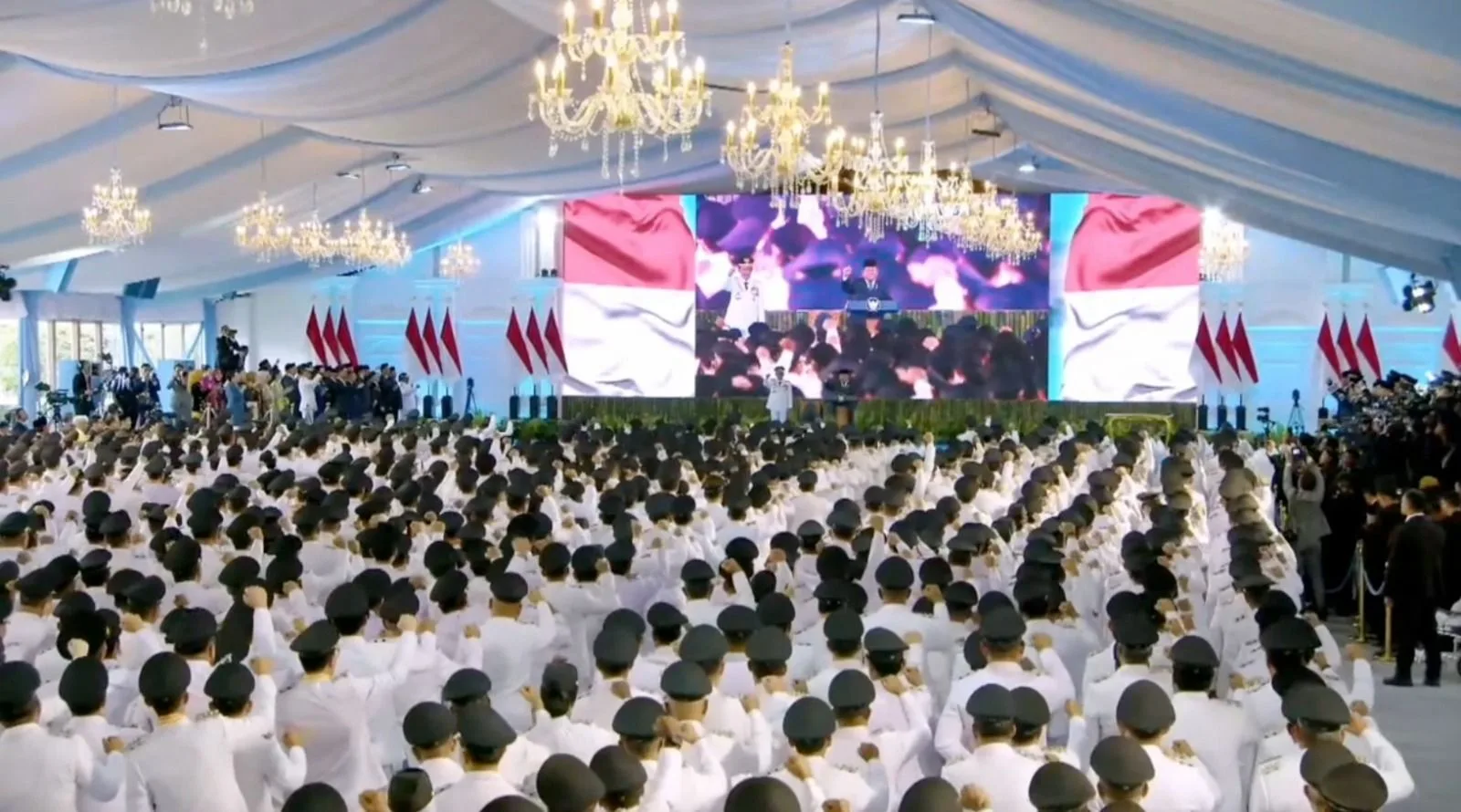 Prabowo kepada 961 Kepala Daerah: Jadilah Pelayan Rakyat dan Perjuangkan Kesejahteraan!