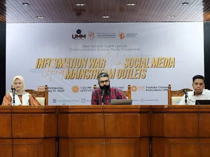 Ancaman Perang Informasi, Komunikasi UMM Kaji Troll Factory Bersama Pakar dari Yunani