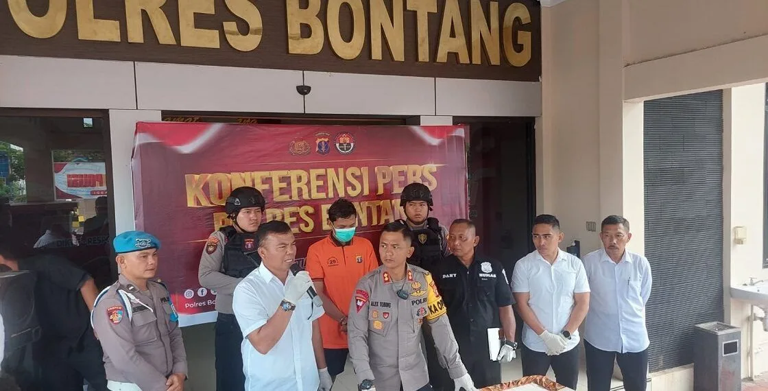 Polres Bontang Ungkap Peredaran Sabu 257,66 Gram di Loktuan, Tersangka Terancam Hukuman Seumur Hidup