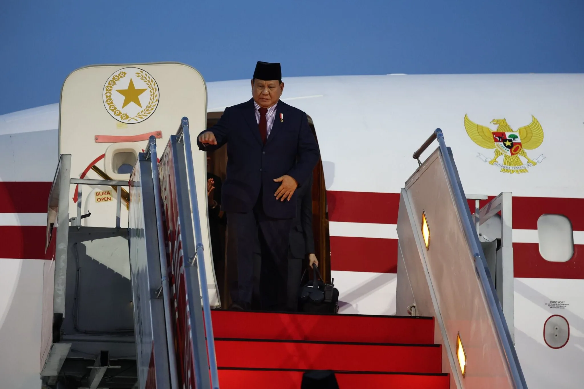 Prabowo Kembali Tiba di Tanah Air usai Melawat 6 Negara