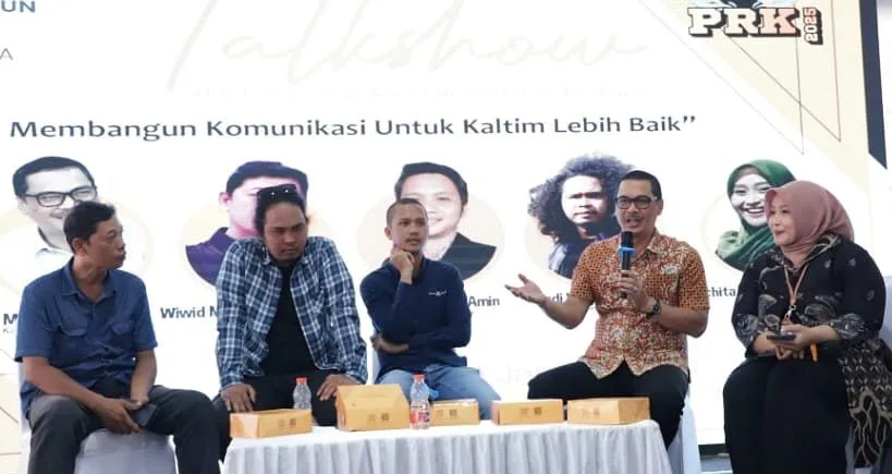 Diskominfo Kaltim Bahas Sinergi Komunikasi pada Talkshow Pesta Rakyat 2025