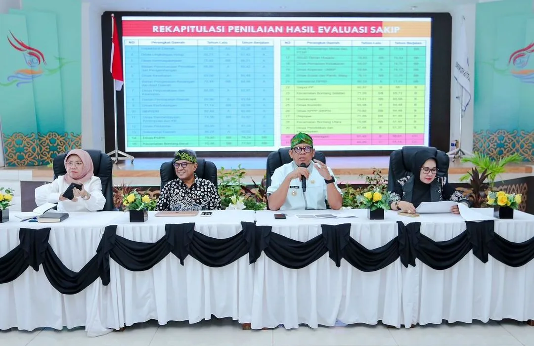 Evaluasi Nilai SAKIP, Wali Kota Bontang Target Naik ke BB