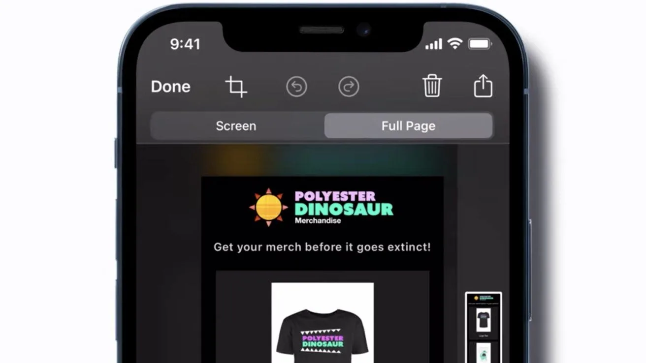 Cara Mudah Mengambil Screenshot Halaman Penuh di iPhone
