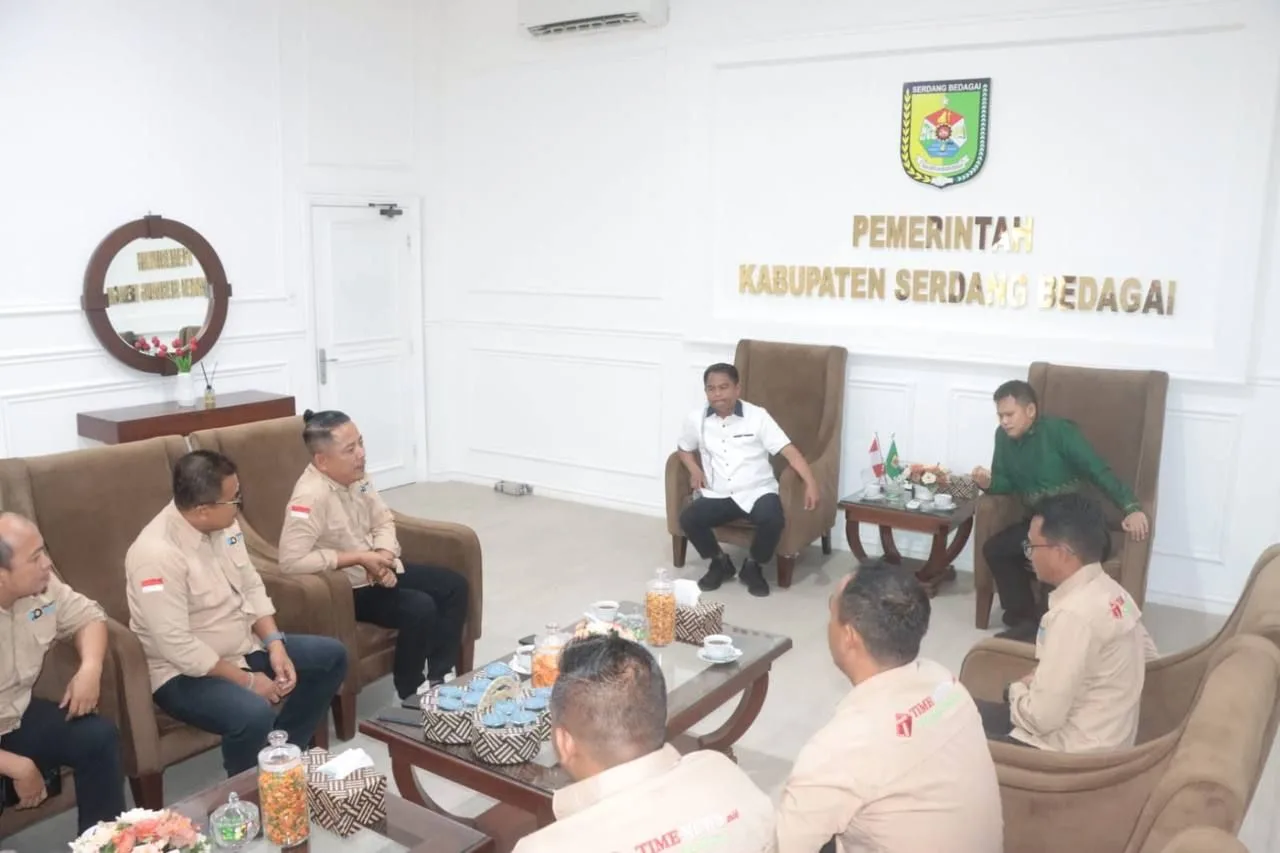 Bupati Sergai Ajak Media Jaringan Promedia Tingkatkan Sinergi Pembangunan