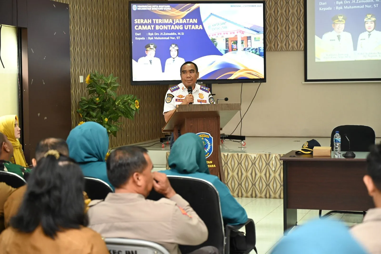 Muhammad Nur Resmi Gantikan Zainuddin sebagai Camat Bontang Utara