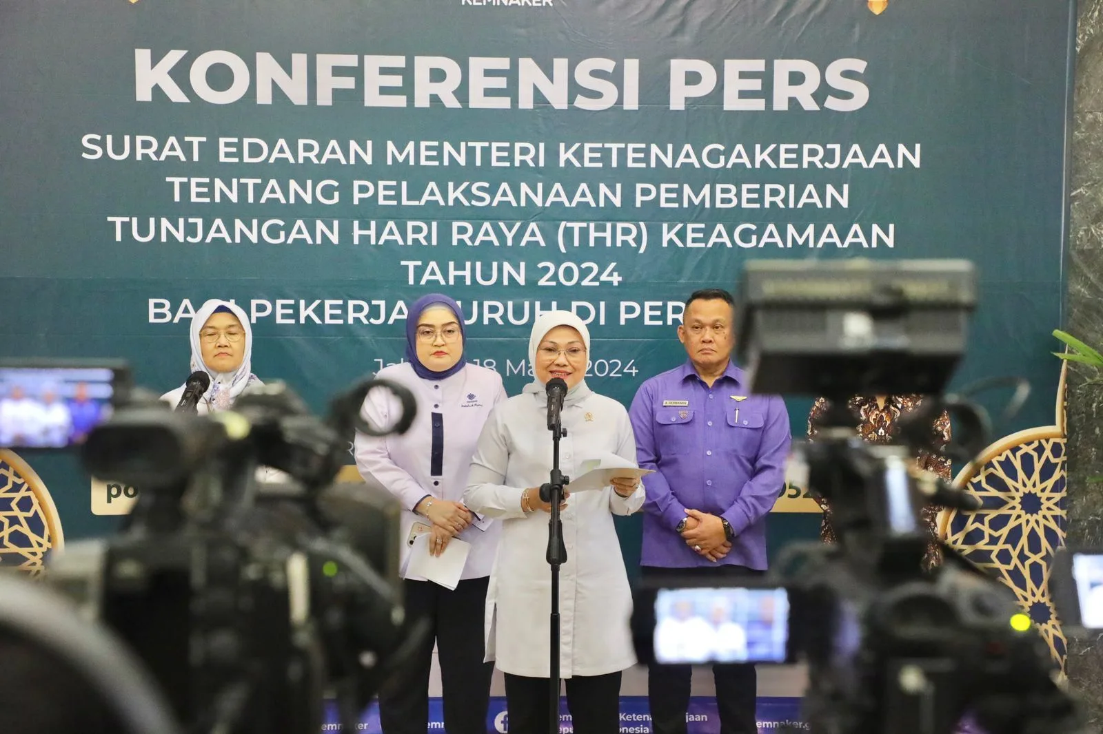 Menaker Rilis Aturan THR 2024, Wajib Dibayar H -7 Lebaran, Telat Dapat Denda