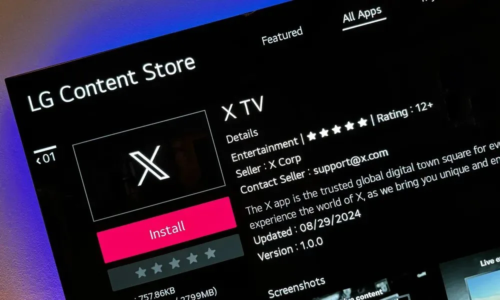 X TV dari Elon Musk Kini Hadir di Ruang Tamu Anda