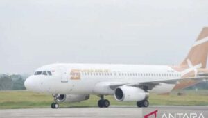 Bandara APT Pranoto Samarinda perkirakan puncak arus mudik dimulai 19 April 2023. (Antara)