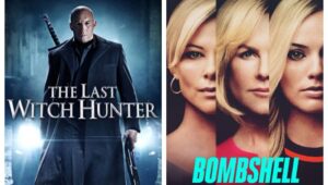 Kolase poster film Last Witch Hunter dan Bombshell. Saksikan jadwal acara Trans TV hari ini, 23 Februari 2024.