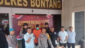 Polres Bontang mengungkap kasus peredaran narkoba, Rabu 22 Mei 2024.